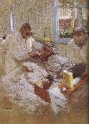 Edouard Vuillard The doctor and pat oil painting